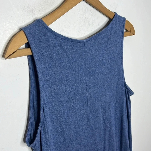 PUREJILL J. Jill PJ Tie Dyed Boho Beachy Artsy Sleeveless Split Hem Maxi Dress - Picture 6 of 14